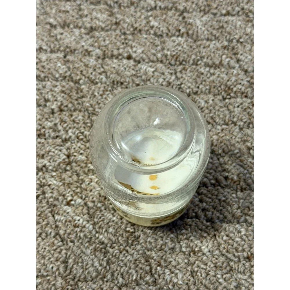 Vintage Anchor Hocking Spice of Life Glass Shaker Jar Yellow Lid 1970s
